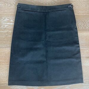 Like New! Club Monaco Denim Skirt | Black | 6